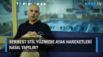 Serbest Stil Yüzmede Ayak  Hareketleri Nasıl Yapılır?